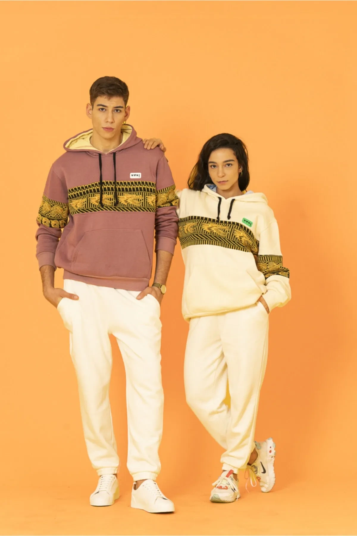 Bordo Renk Jakarlı Ejderha Desenli Oversize Unisex Sweatshirt